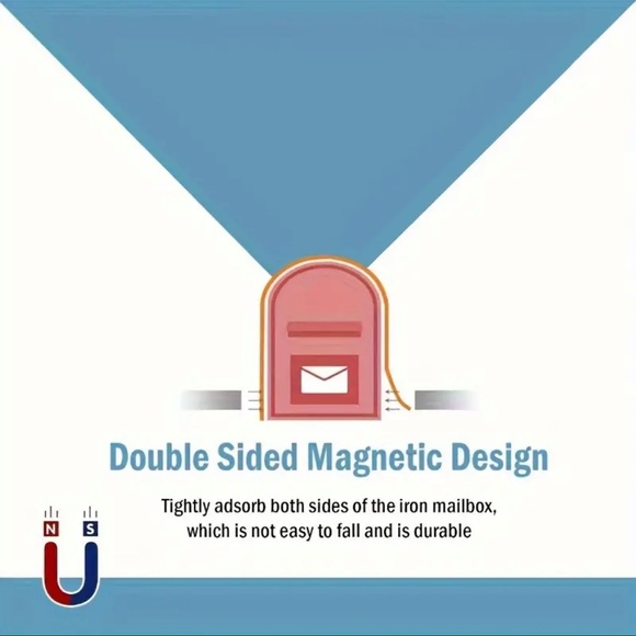 Mailbox Cover - Vibrant Christmas Red Truck with Tree Design, NEW, So Festive - Picture 3 of 6